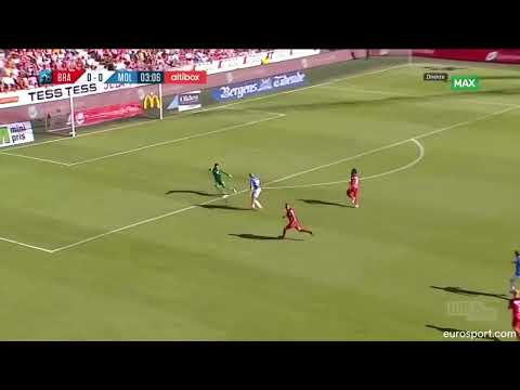 The Seventh Goal Of Erling Haaland In Molde | Molde 4-0 Brann | #erlinghaaland #shorts