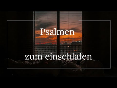 The Psalms - Bible verses with relaxing music for falling asleep | 4K