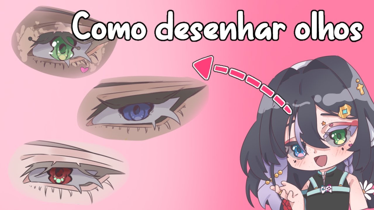 𖹭 Como desenhar olhos!「 Anatomia」