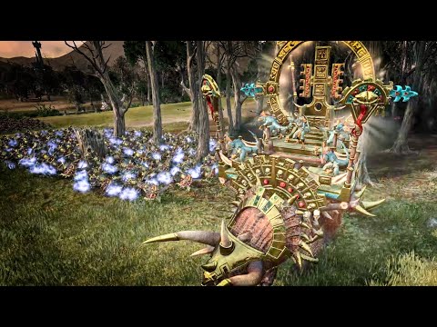 Lizardmen vs Skaven - Battle of the Cairns - Total War WARHAMMER 2 Cinematic Battle