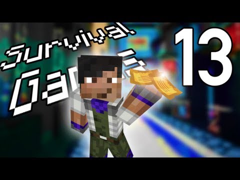 Minecraft: Survival Games EP13 - GOLD TICKET CONTEST!