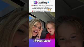 José Leonardo Rouba A Cena Em Vídeo Com Virginia 🤩 #virginia