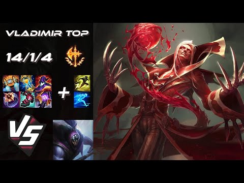 TOP Vladimir vs Jax - EU Grandmaster Patch 25.S2.4