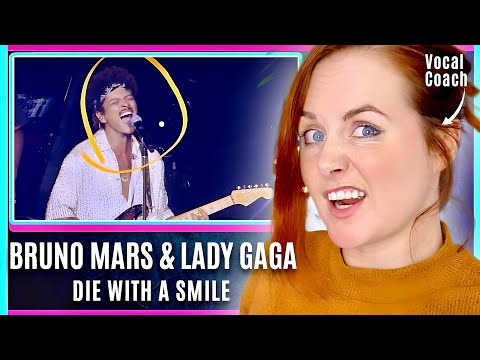 23 Grammys?! | Vocal Coach BREAKS DOWN Lady Gaga & Bruno Mars - Die With A Smile (Live)