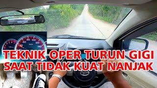 Download lagu CARA OPER TURUN GIGI SAAT TIDAK KUAT NANJAK mp3