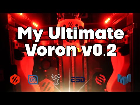 My Ultimate DIY Voron V0.2 R1 Pro Modifications & Performance from LDO, E3D, BigTreeTech & Bambu Lab