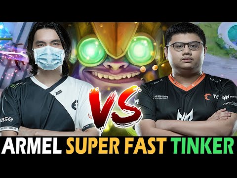 ARMEL SUPER FAST TINKER vs ICEICEICE | DOTA 2 Gameplay