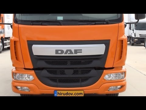 DAF LF 220 Sleeper Cab Lorry Truck Exterior and Interior in 3D 4K UHD