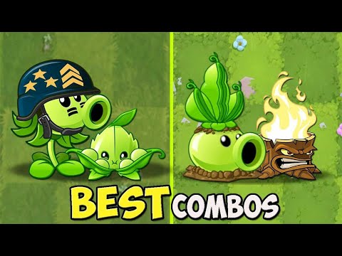 Random All Combo Pea Plant - Who Will Win? - Pvz 2 Team Plant Battlez