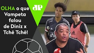 “Eu conheço o Diniz”; veja o que Vampeta falou da treta com Tchê Tchê no São Paulo