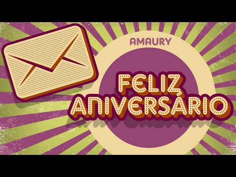 Amaury - Feliz Aniversário