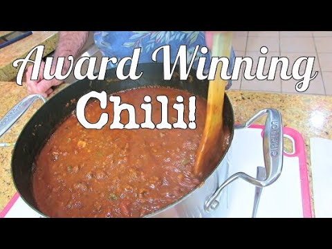 Award Winning Chili ! REVISITED