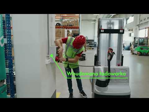 Elektryczny wózek podnośnikowy 🔝Paleciak elektryczny ESPi1227