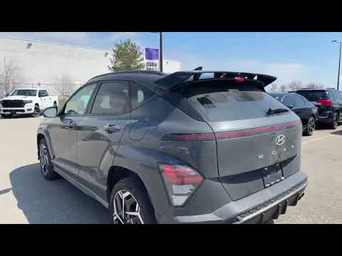 2024 Hyundai Kona 1.6T N Line Ultimate AWD for sale at Kitchener Chrysler Dodge Jeep Ram in Kitchener, ON