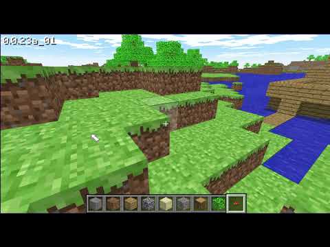 Playing ORIGINAL MINECRAFT on Crazy Games! (no audio)