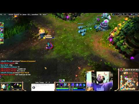 BajheeraLoL - EPIC PENTA KILL w/ TRISTANA! :D - League of Legends Ownage