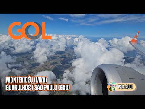 🇺🇾 MONTEVIDÉU (MVD) X 🇧🇷 GUARULHOS / SÃO PAULO (GRU) | Boeing 737-MAX GOL [Trip Report]