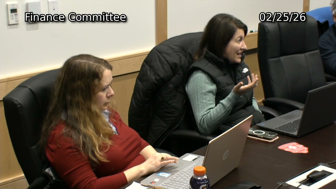 From the Finance Committee