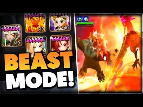 SUMMONERS WAR: Taranys goes BEAST MODE in RTA!