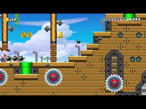 Super Mario Maker - Bowser's Airship Armada by Frisi - No Commentary 1AB