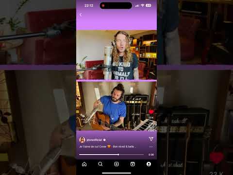 Julien Doré - reprise Wejdene - je t’aime de ouf