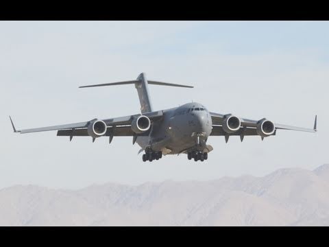 2010 Jacqueline Cochran Air Show - C-17 Globemaster Arrival