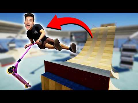 SCOOTERING A FAMOUS SKATE 3 MAP! (Scoot X)