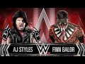 Aj Styles Vs Finn Balor TLC