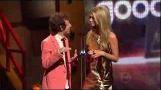 Delta Goodrem - Presenting @ Arias 2007 with Ben Lee