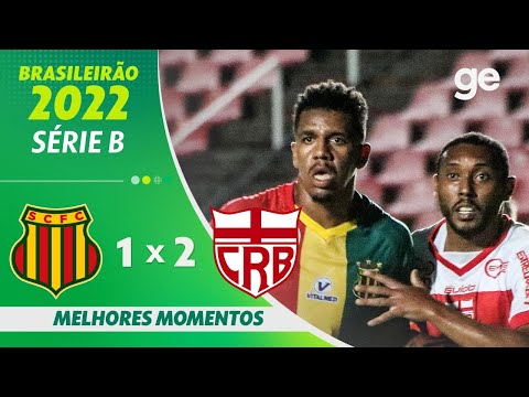 SAMPAIO CORRÊA 1 X 2 CRB | MELHORES MOMENTOS | 25ª RODADA BRASILEIRÃO SÉRIE B 2022 | ge.globo