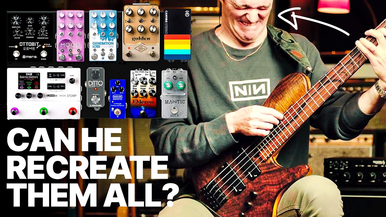 Janek Gwizdala Recreates 10 Iconic Bass Tones