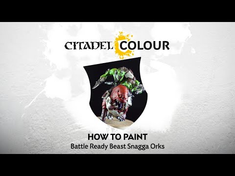 How to paint: Battle Ready Beast Snagga Orks