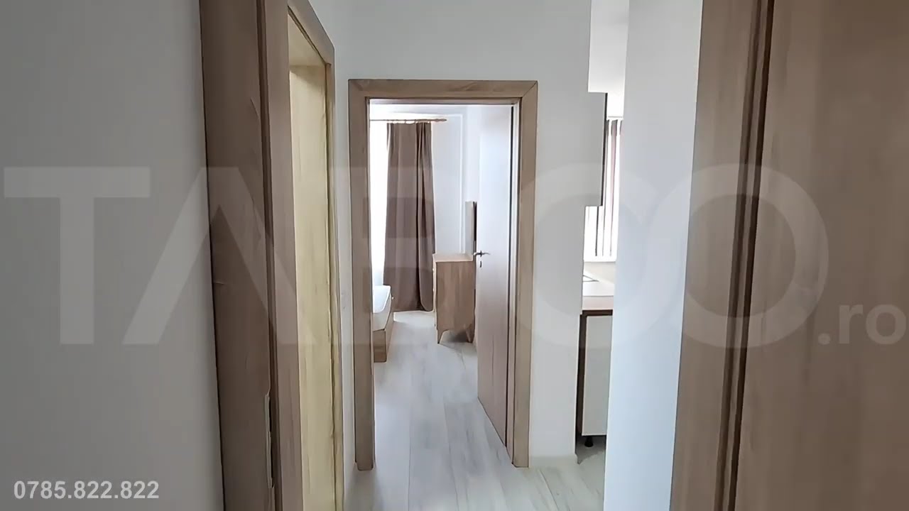 Apartament 3 camere decomandat 67 mp Selimbar Sibiu prima inchiriere - Video