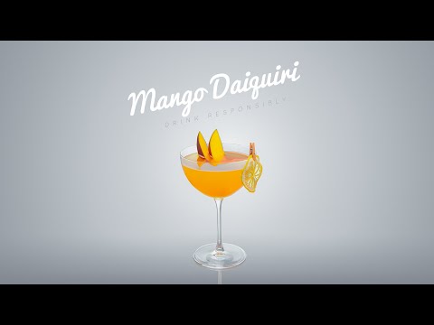 How to make Mango Daiquiri cocktail at home (best recipe)
