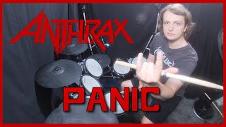Panic - Anthrax Drum Cover
