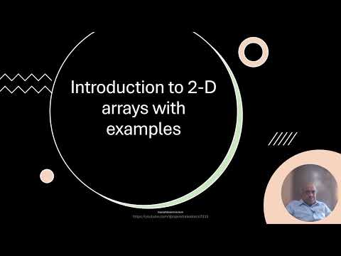 Introduction To 2 Dimensional Array In C With Example Programs Subscript And Pointer Notation