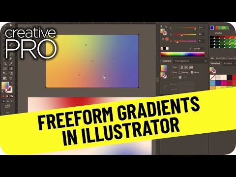Freeform Gradients in Illustrator ft. Laura Coyle // CreativePro Live