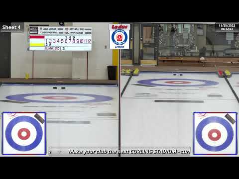 Kim/Jeong vs. Hilker/Lambert - Draw 1 - Curling Stadium Alberta Curling Series Doubles