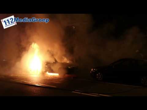 06 september 2016 Bestelauto volledig uitgebrand in Veenendaal