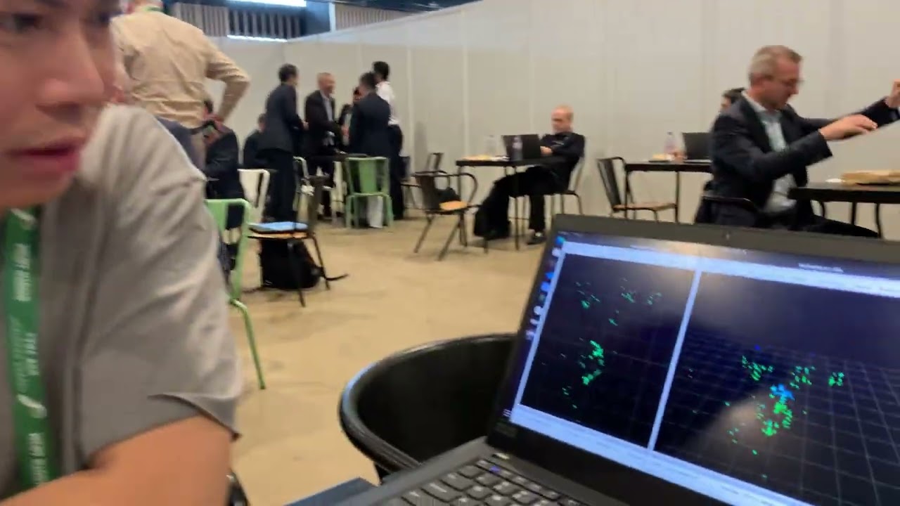 4D Imaging Radar Demo | TI AWR2243 Cascaded Setup | 12 Tx & 16 Rx | Altos @ EuMW