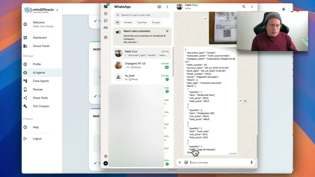 Extract data from documents and photos