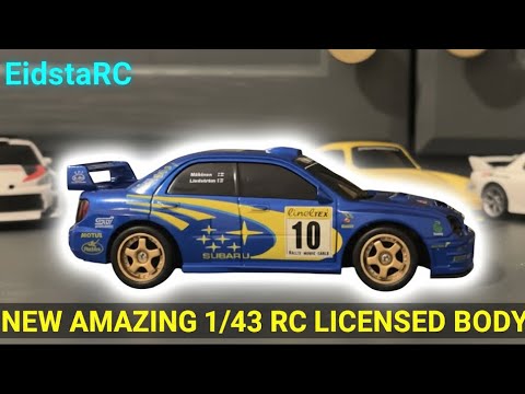 Another New 1/43 RC with a LICENSED BODY!!! Amazing!!!