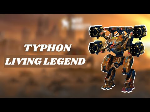 Typhon Ultimate Orkan - Living Legend / War Robots Test Server Gameplay