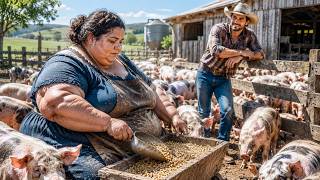 ELE CASOU COM A MULHER OBESA POR UMA APOSTA… MAS ELA TRANSFORMOU O RANCHO FALIDO EM UM IMPÉRIO