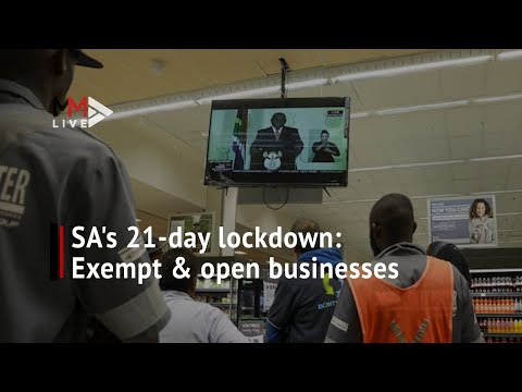 Lockdown loaded Who’s exempt &amp; which businesses will stay open?