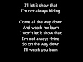 Three Days Grace - Burn [Lyrics] 