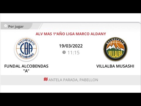 Alevin masc 11 FUNDAL ALCOBENDAS - VILLALBA MUSASHI