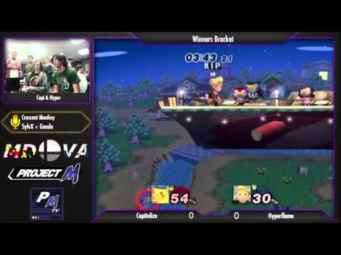Project M @ Xanadu Dec. 29: Capitulize (Pikachu) vs. Hyperflame (Lucas)