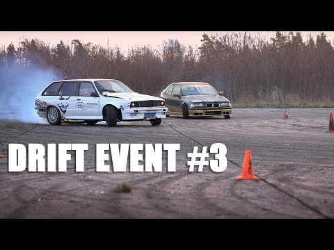 ENDLICH WIEDER QUER! | E30 V8 Drift Event #3