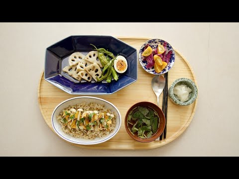 Grilled Lotus Root and Shishito Peppers with Chef Jinah Chang at Base is Nice